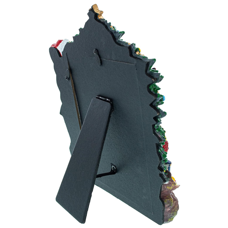 Christmas Photo Frame 4X6 Photo Frame Holiday Seasonal Resin Photo Frame Family Souvenir