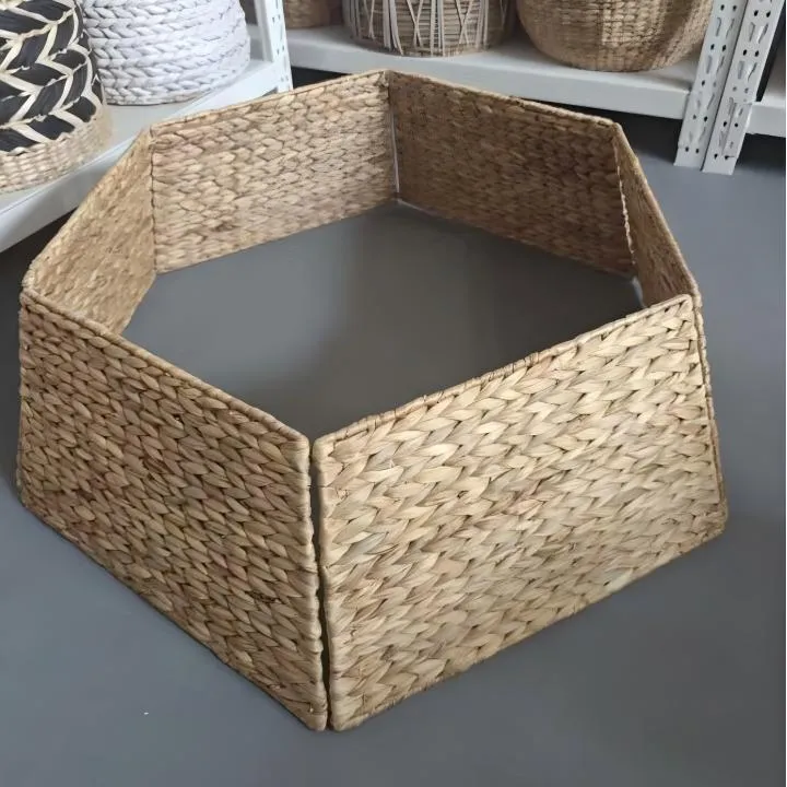 Artisan Woven Christmas Basket
