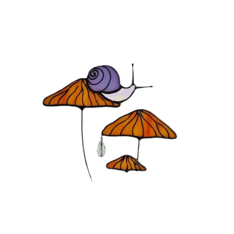 Mushroom Snail Glass 5