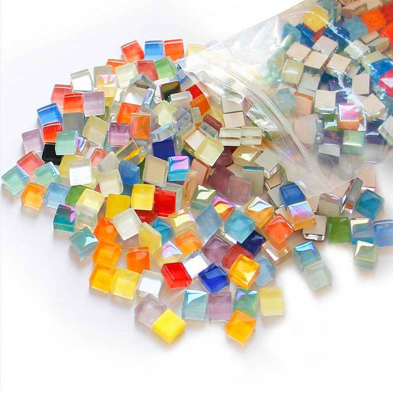 DIY Home Decorative Flower Arrangement Mosaic Vase Craft