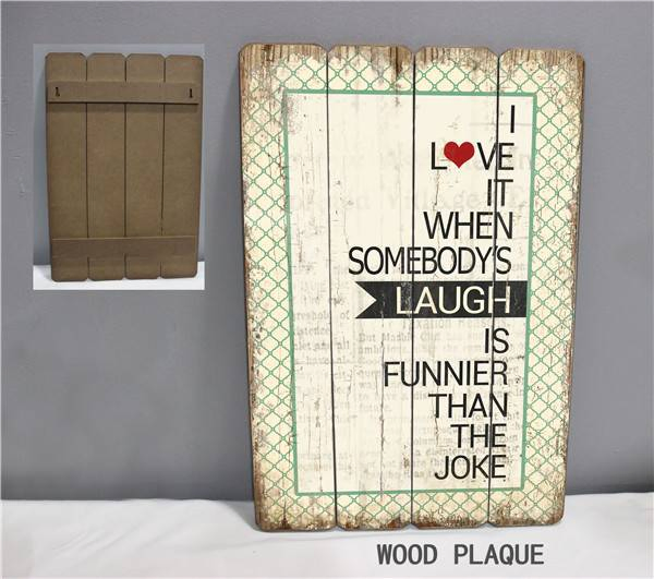 Handmade Wood Signs Home Decor Wholesale Wood Logo for Decorations