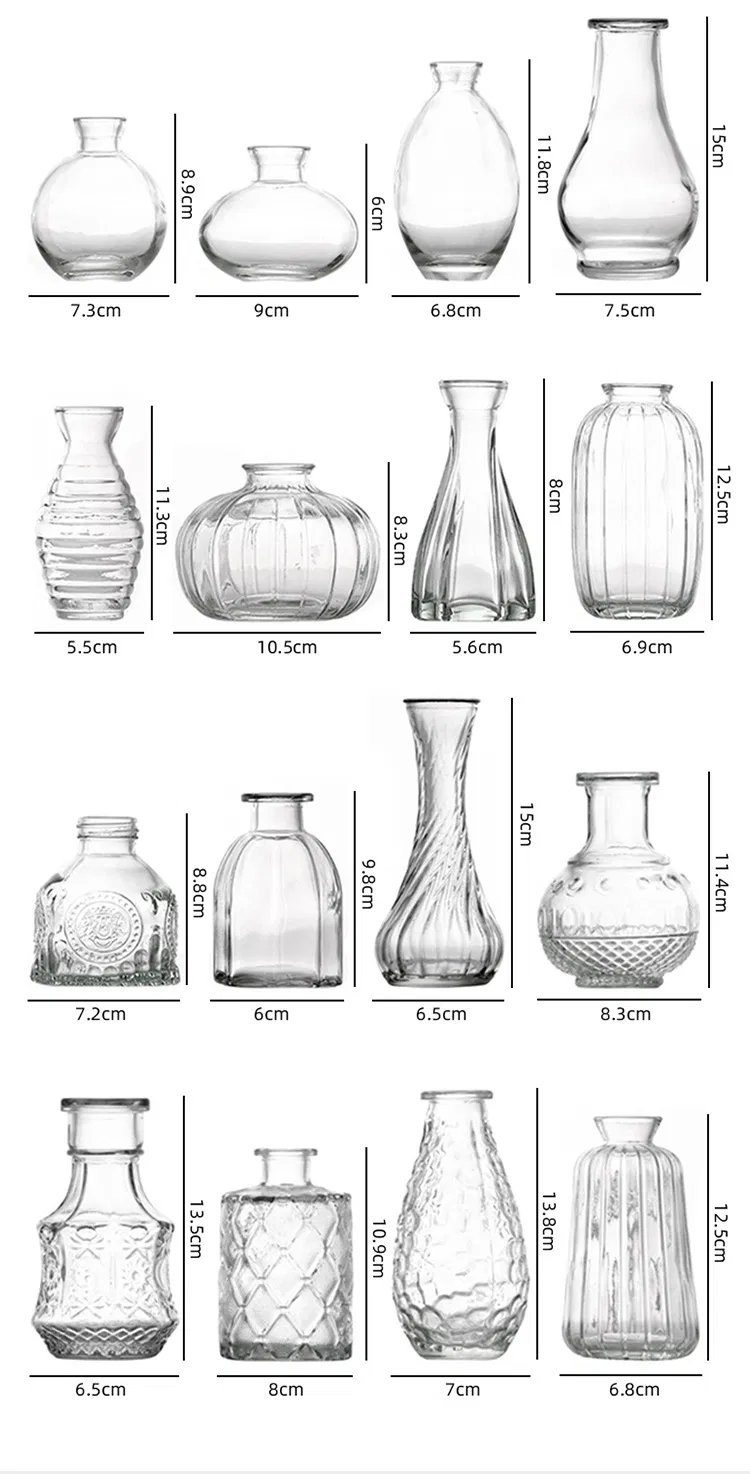 Glass Flower Vase Detail 6