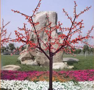 LED Artificial Trees White Outdoor Cherry Tree Artificial Crafts