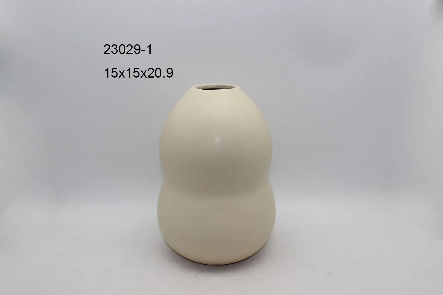 Modern Flower Vase Natural Rustic Style Matte Ceramic Vase for Home Decor