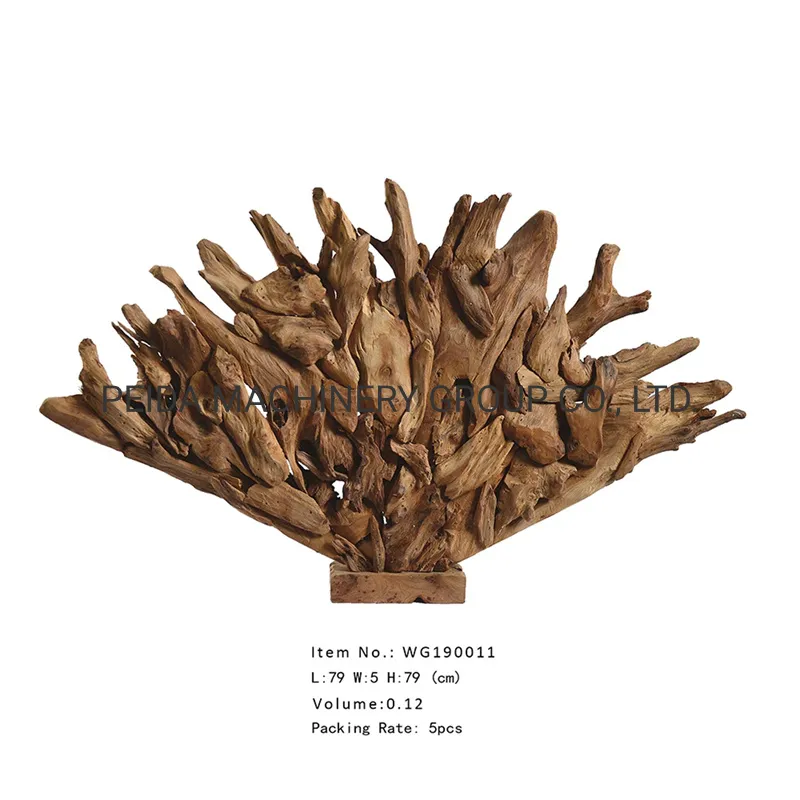 Rustic Fish Shape Wood Nautical Crafts