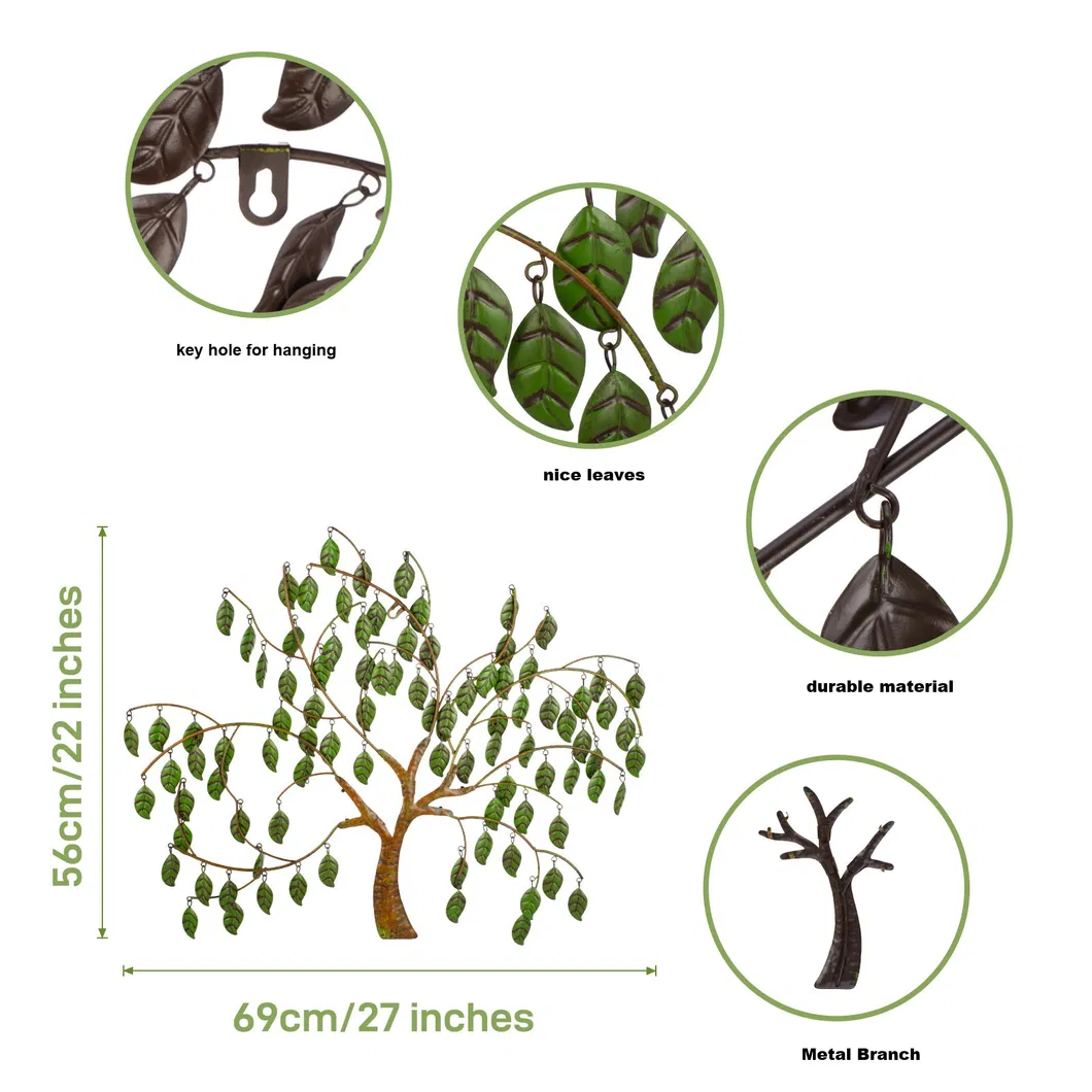Metal Tree Wall Art 2