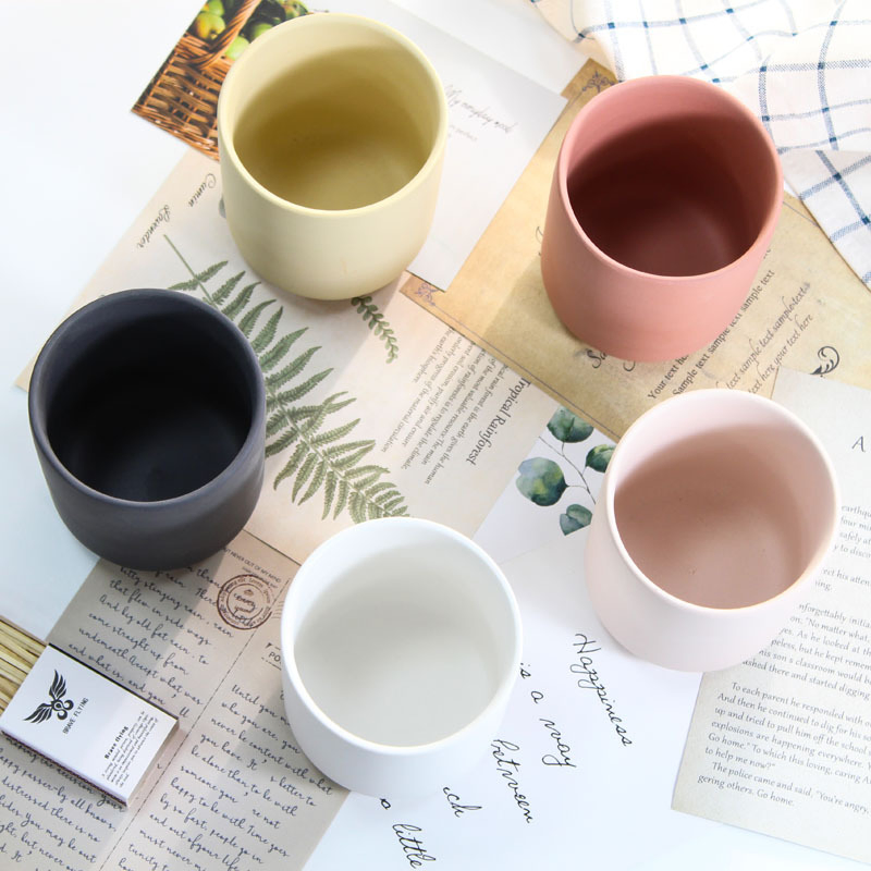 Custom Decorative Luxury Glass Vase Scented Ceramic Jars for Candles