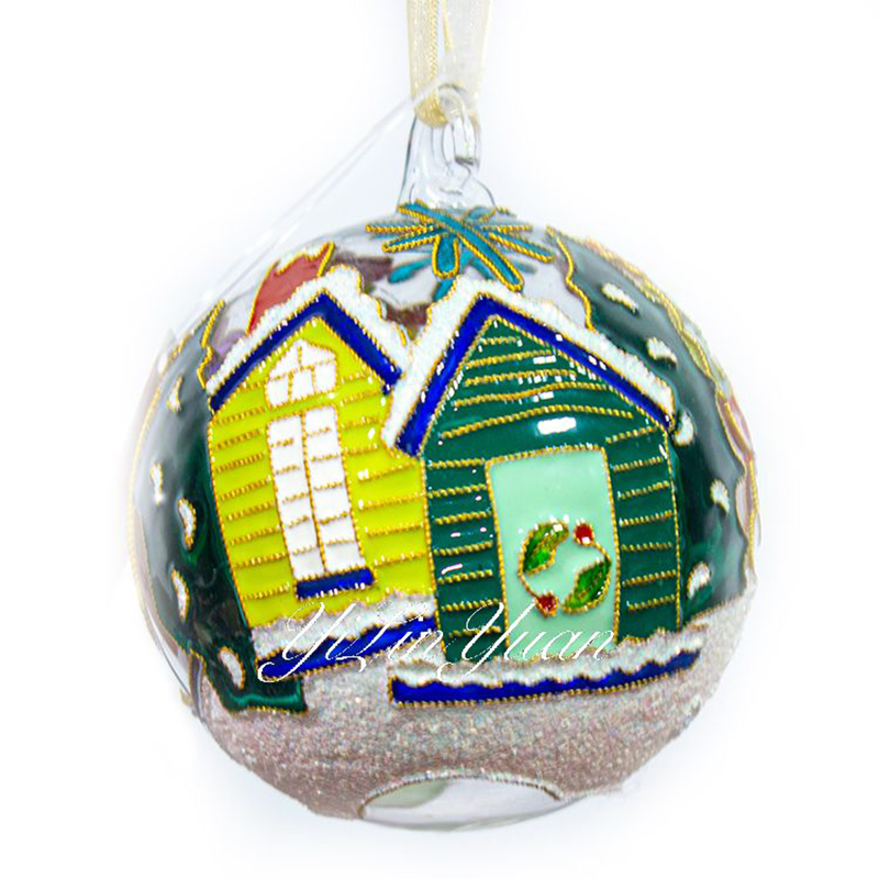Artistic Chinese Handmade Enamel Ornament Beautiful Decorative Cloisonne