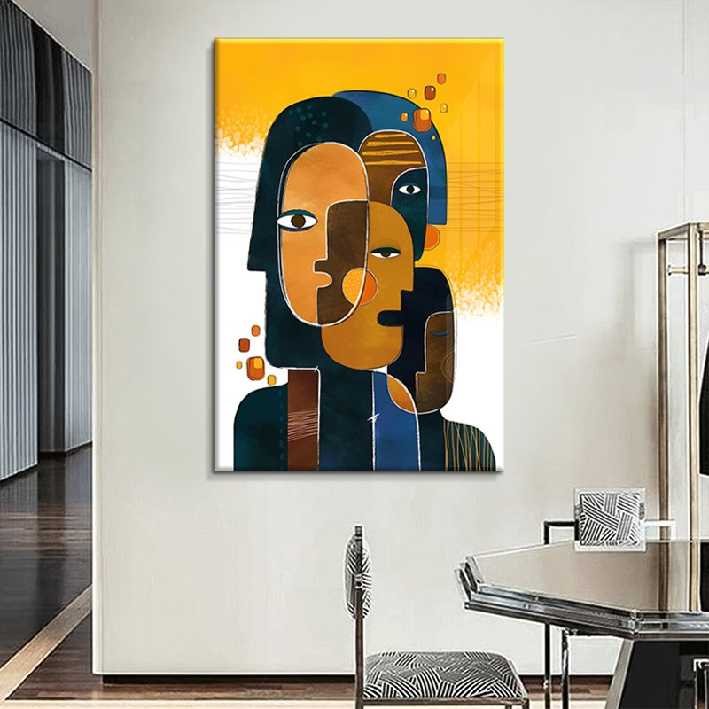 Abstract Art Wall Hanging for Living Room Decoration / Hotel Foyer Mural