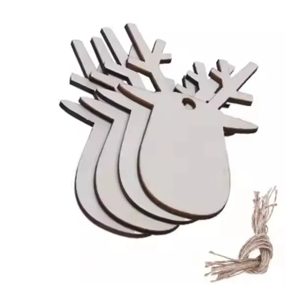 Wooden Christmas Pendant 3