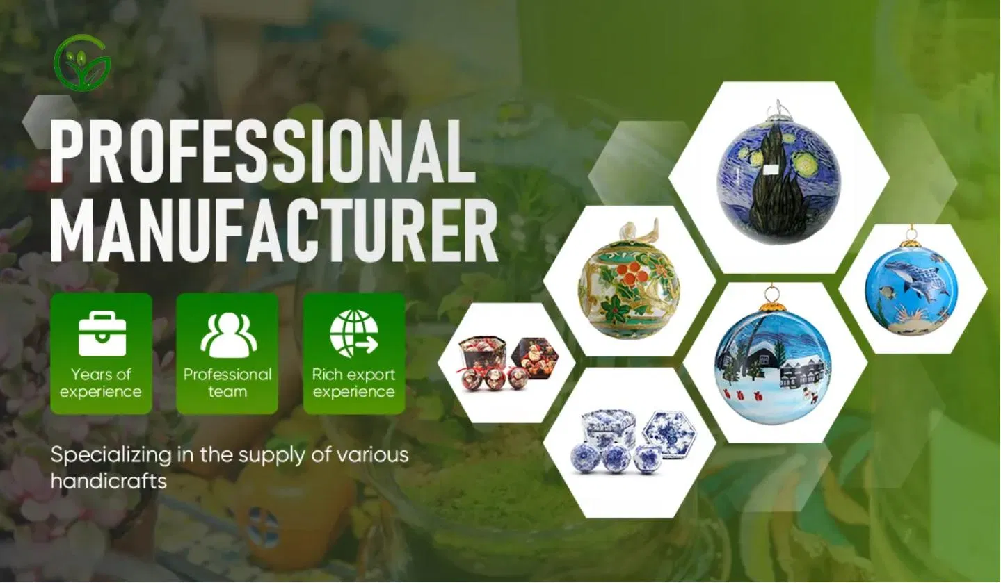 Hand-Painted Christmas Ball