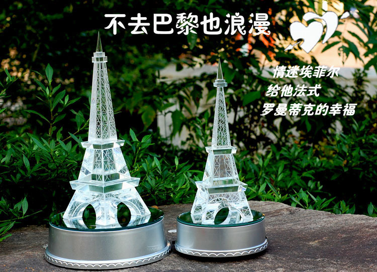 Crystal Dubai Building Model Tourist Craft for Gift