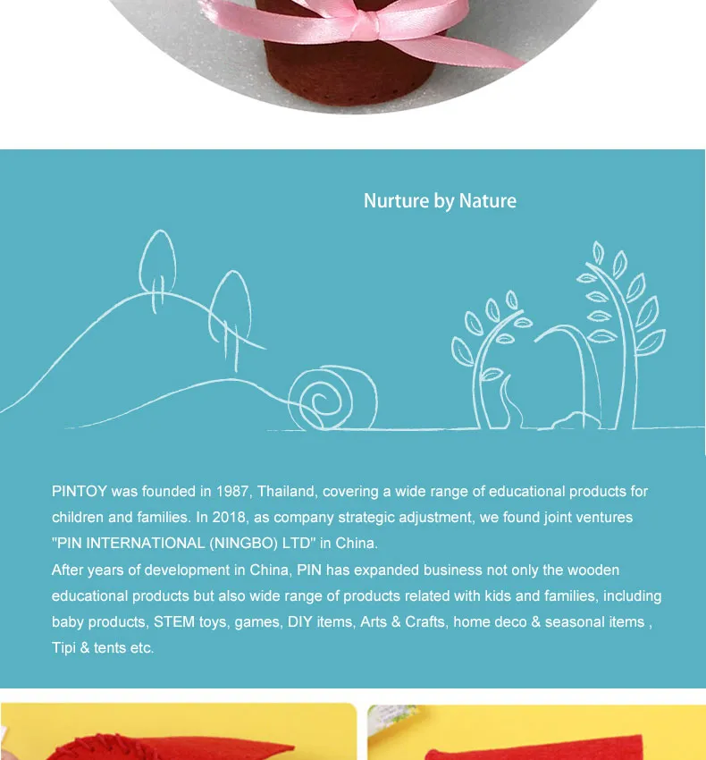 DIY Potted Flower Children Sewing Kit