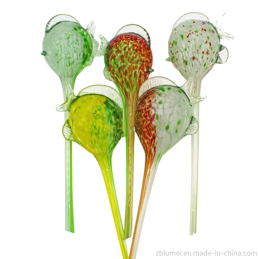 Decorative Hand Blown Glass Self Watering Globes/Bulbs/Balls Set, Promotional Gift, Home Decoration/ Garden Craft