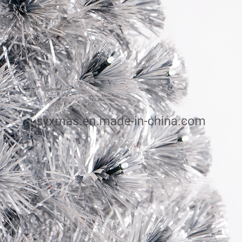 9.8FT/300cm Fiber Optic Christmas Tree New Year Gifts Artificial Xmas Tree Wall Hanging Ornaments Christmas Decoration for Home