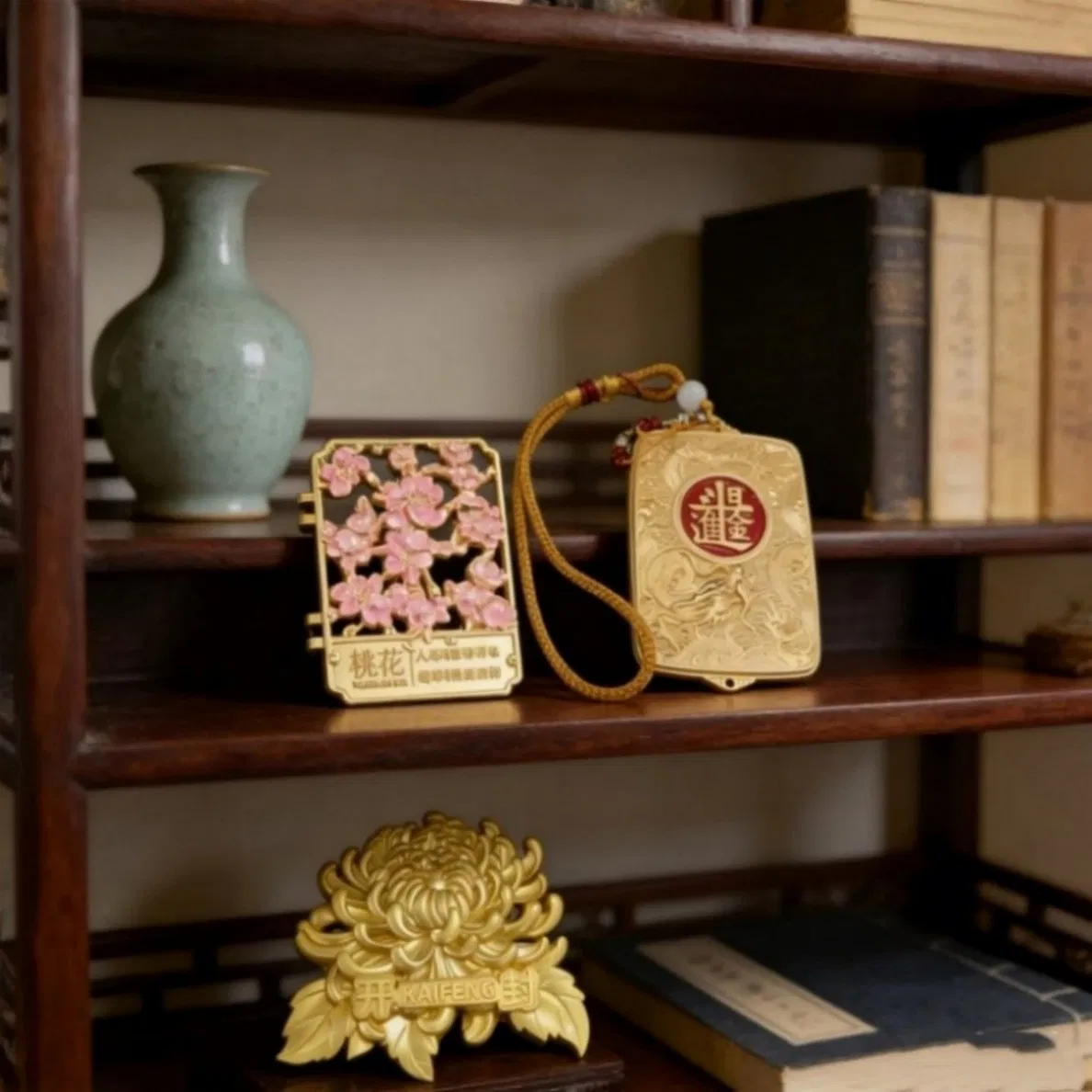 Zinc Alloy Decorative Die-Cast Engraved Custom Metal Badge Crafts