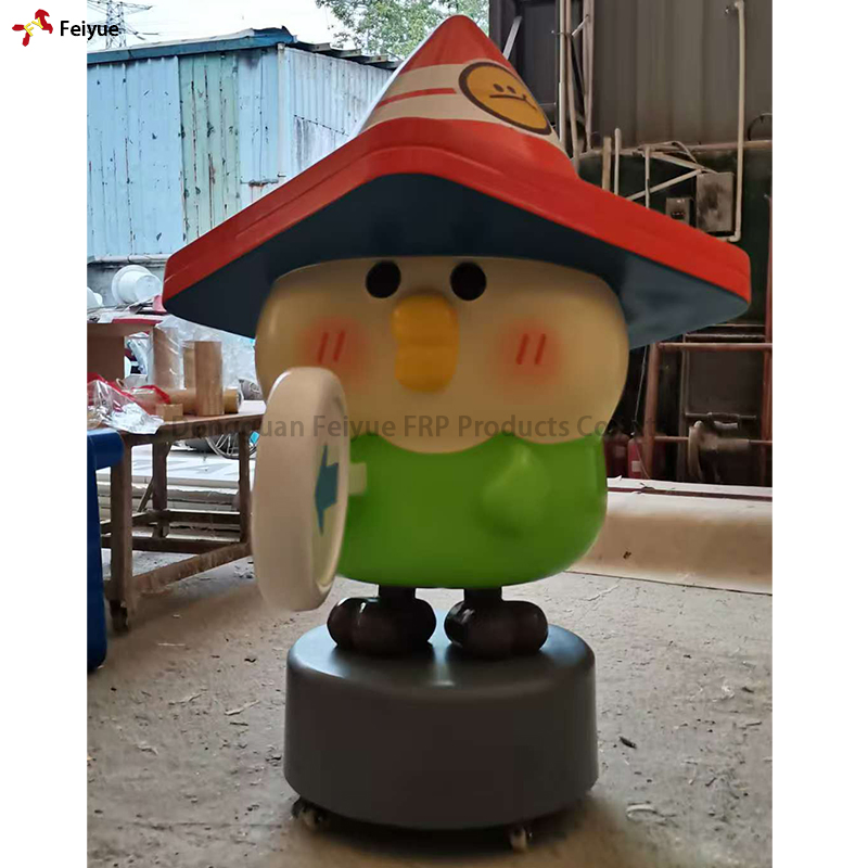 Modern Custom Street Decorative Large Giant Hotel Lawn Outdoor 3D Life Size Resin Fun Fruit Vegetable Animal Cartoon Art Craft Statue Fiberglass Sculptures