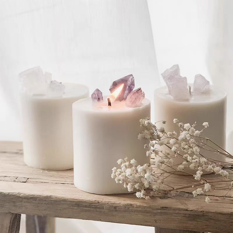 New Product Limited Edition Seasonal Paraffin Scented Glass Soy Wax Candle for Home Fragrance