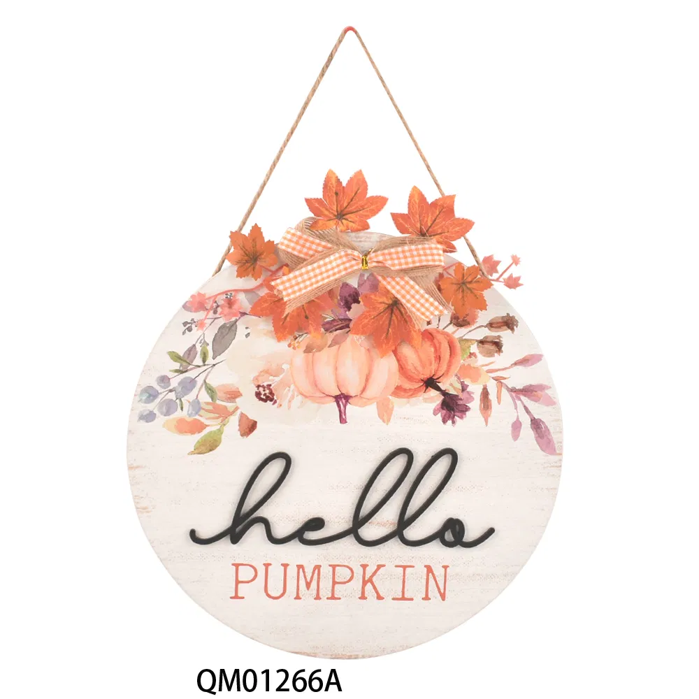 Wooden Sign Autumn Handmade 2