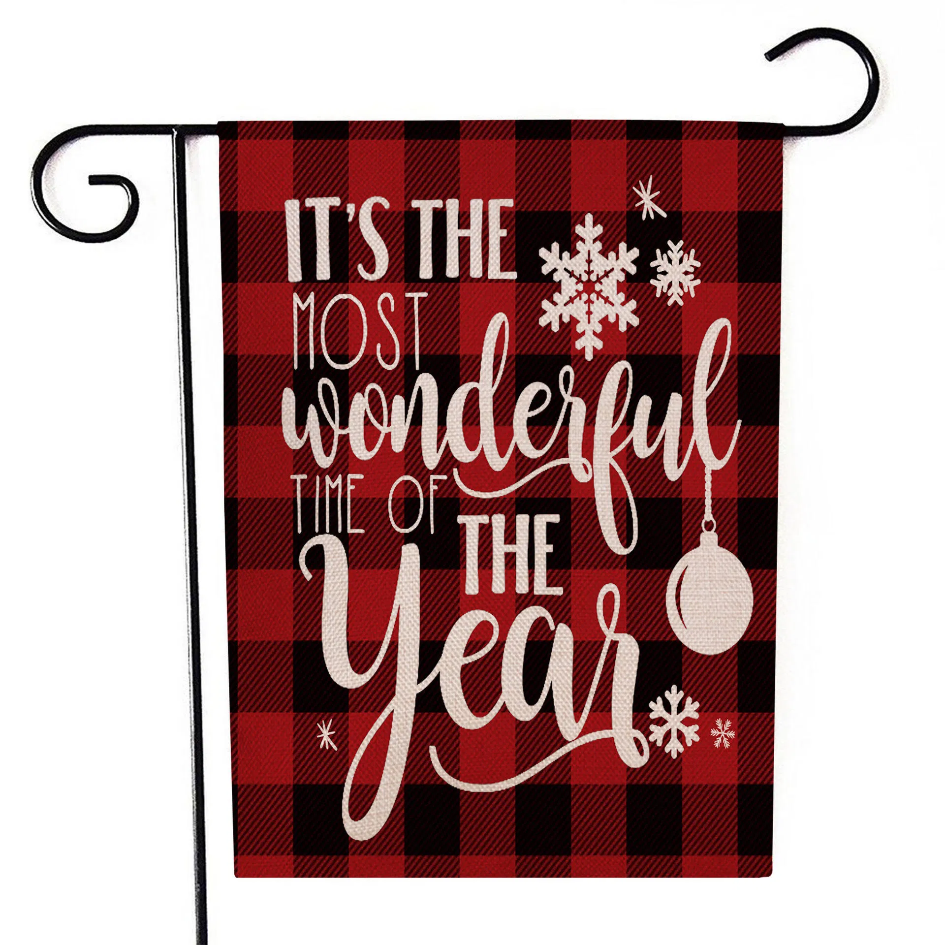 Custom Hello Burlap Garden Flag Seasonal Spring Summer Outdoor 12x18 inch Decorative Sublimation Flags for Home Garden Yard