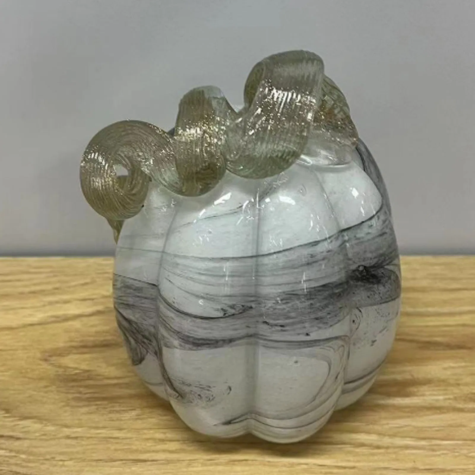 Glass Arts Crafts Handmade Blown Decorative Glass Pumpkin Figurine