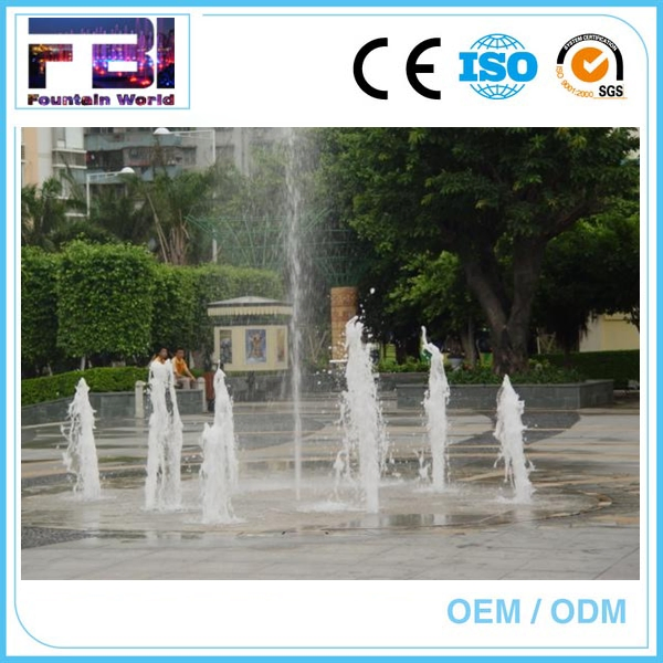 LED Decorative Outdoor Fountain Dry Water Fountains Outdoor Garden Fountain Musical Fountains