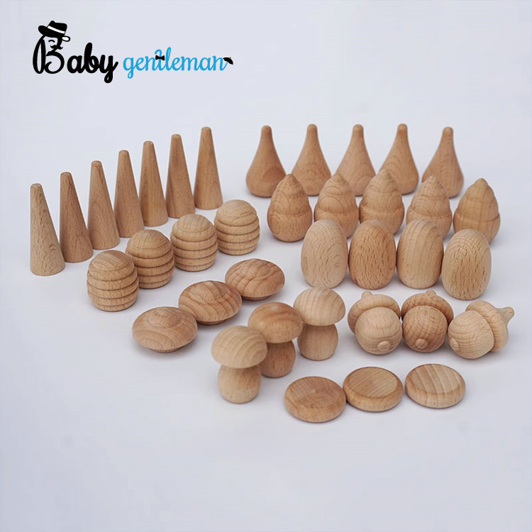 High Quality Creative DIY Natural Unpainted Peg Dolls Craft for Art Z30149A