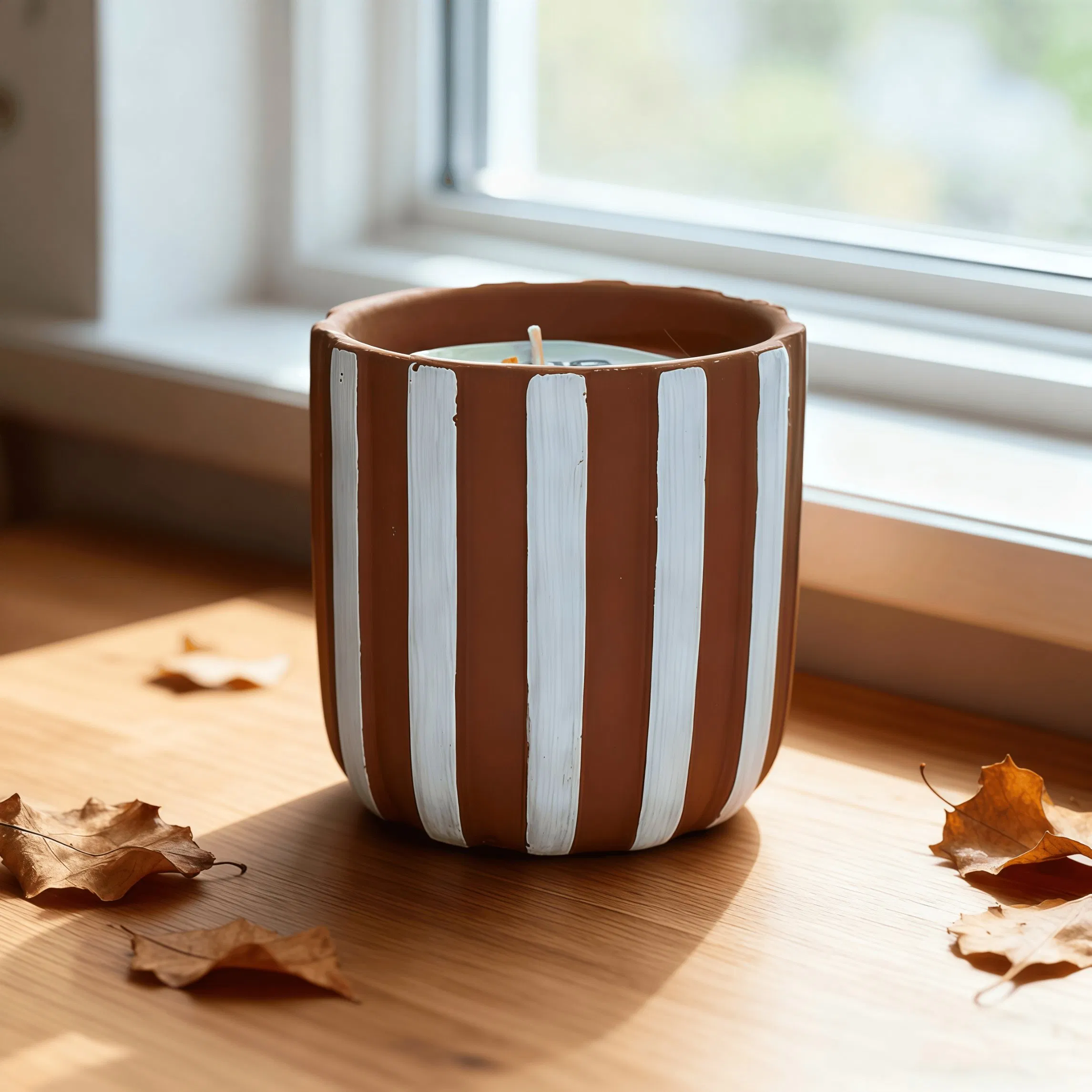 Artisan-Style Aromatherapy Candle, Outdoor Citronella Mosquito-Repellent Candle, Custom Minimalist Scented Candles