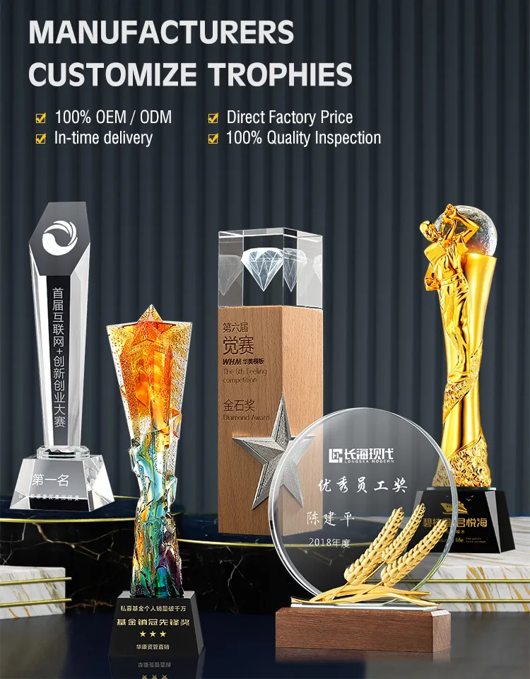 Resin Trophy Display