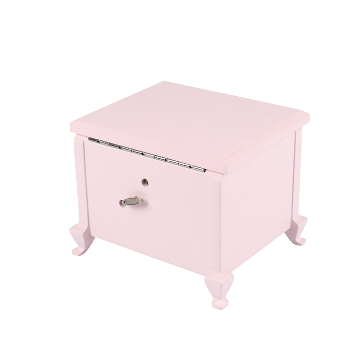 Handcrafted Wooden Music Box with Customizable Logo for Gifts