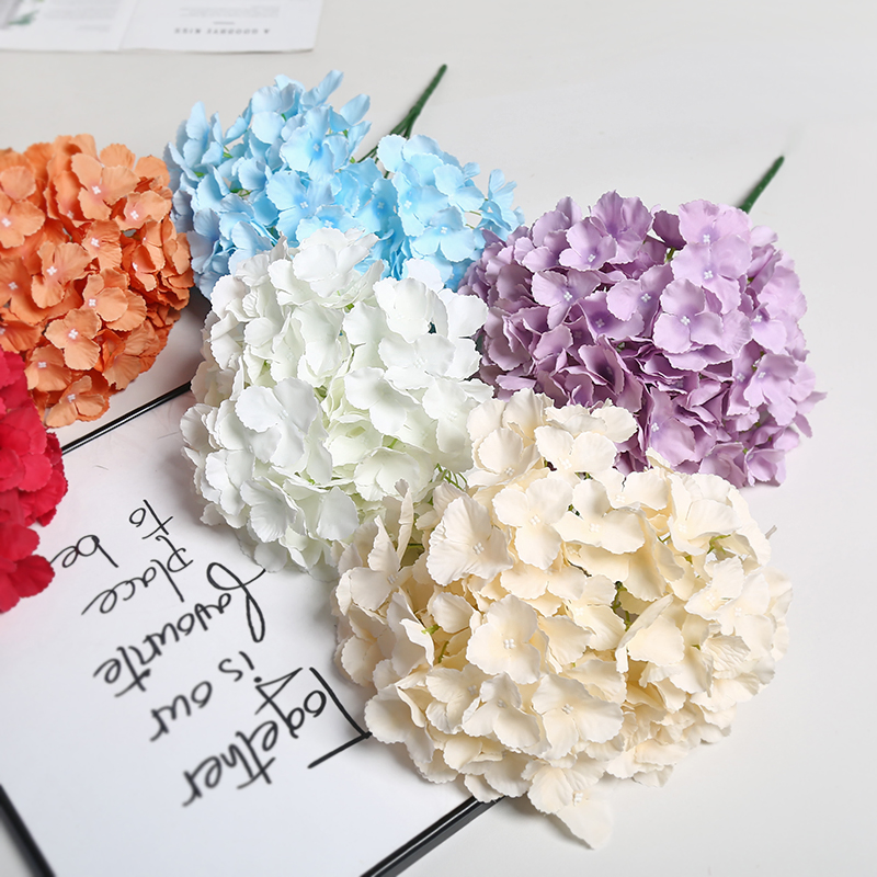 Holiday Mantels Sparkle with Artificial Flowers—no Wilting, Just Seasonal Cheer: Silk Flowers Half-Bloom Poppy Leafy Stem Home Decor Lifelike Veins Flower