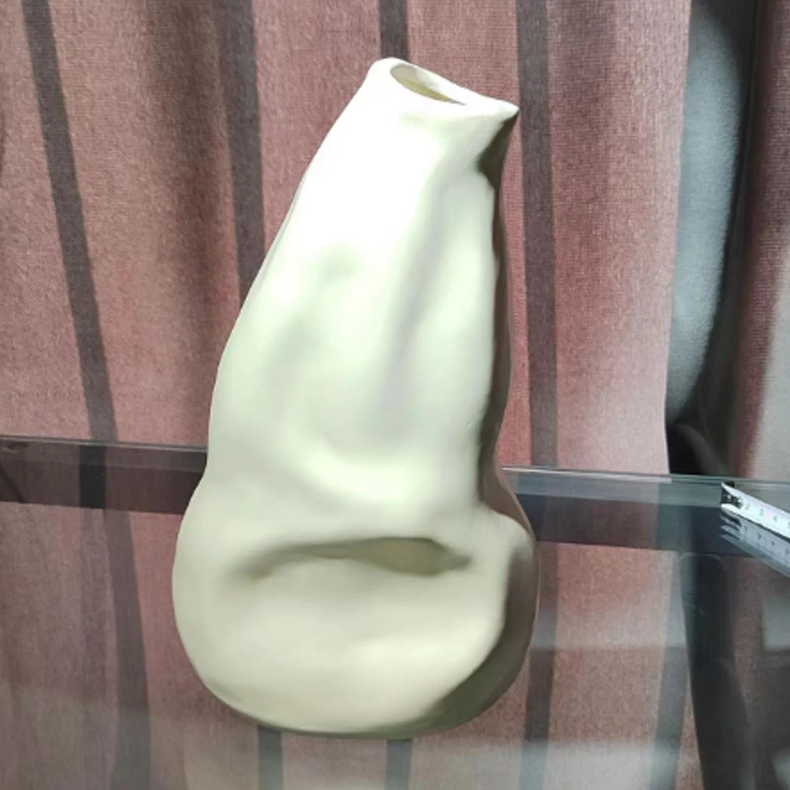 Modern Flower Vase Natural Rustic Style Matte Ceramic Vase for Home Decor