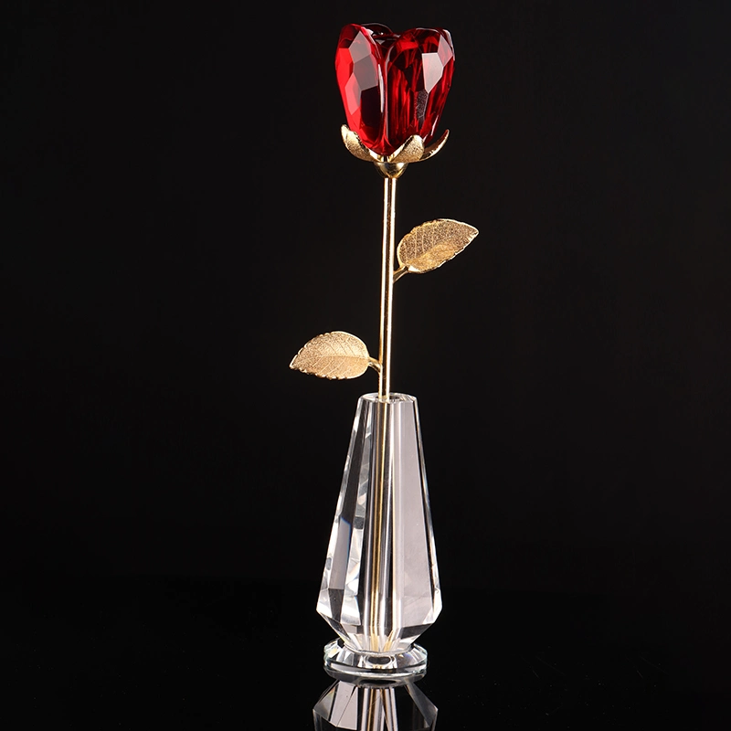 Valentine Colour Romance Crystal Rose Crystal Craft (Ks25216)