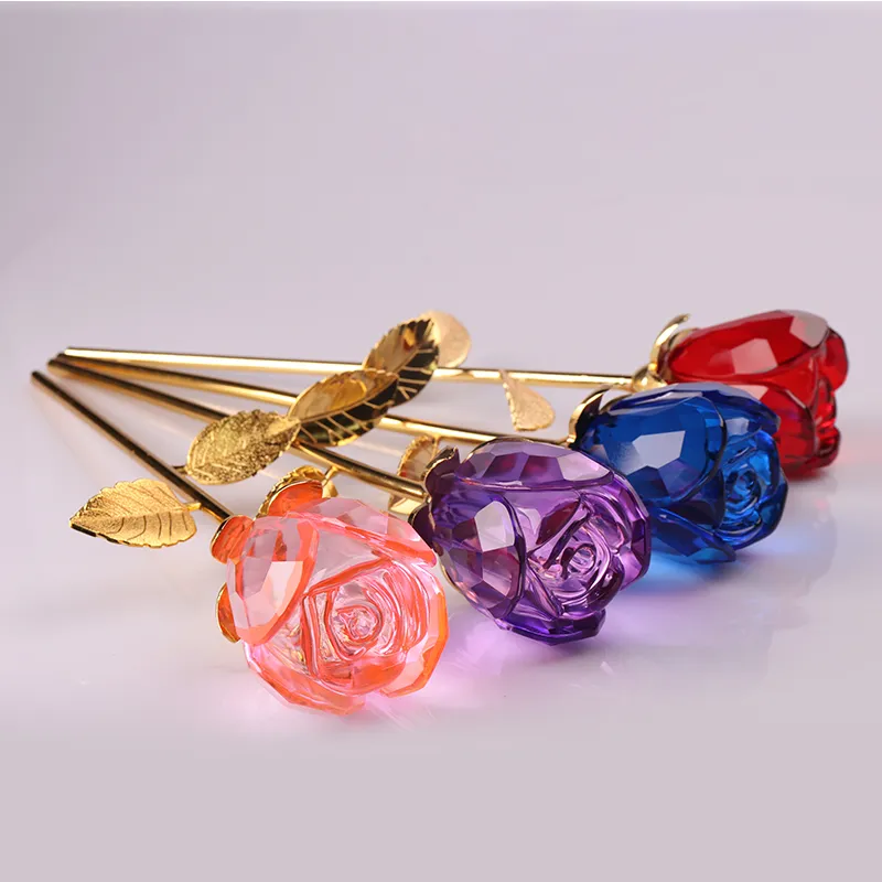 Valentine Colour Romance Crystal Rose Crystal Craft (Ks25216)