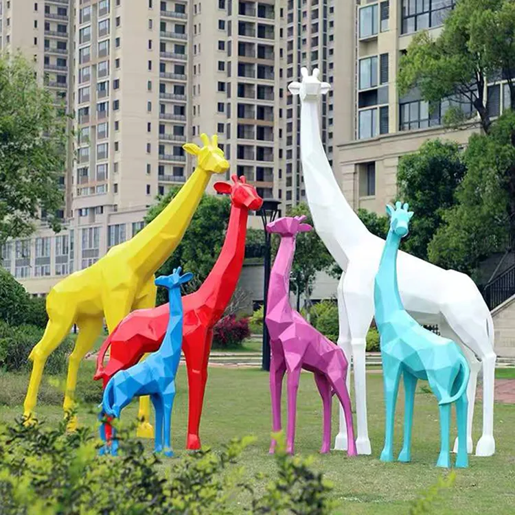 Giraffe Statue View 2