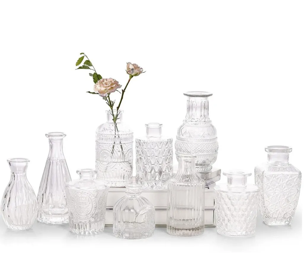 Glass Flower Vase Detail 2