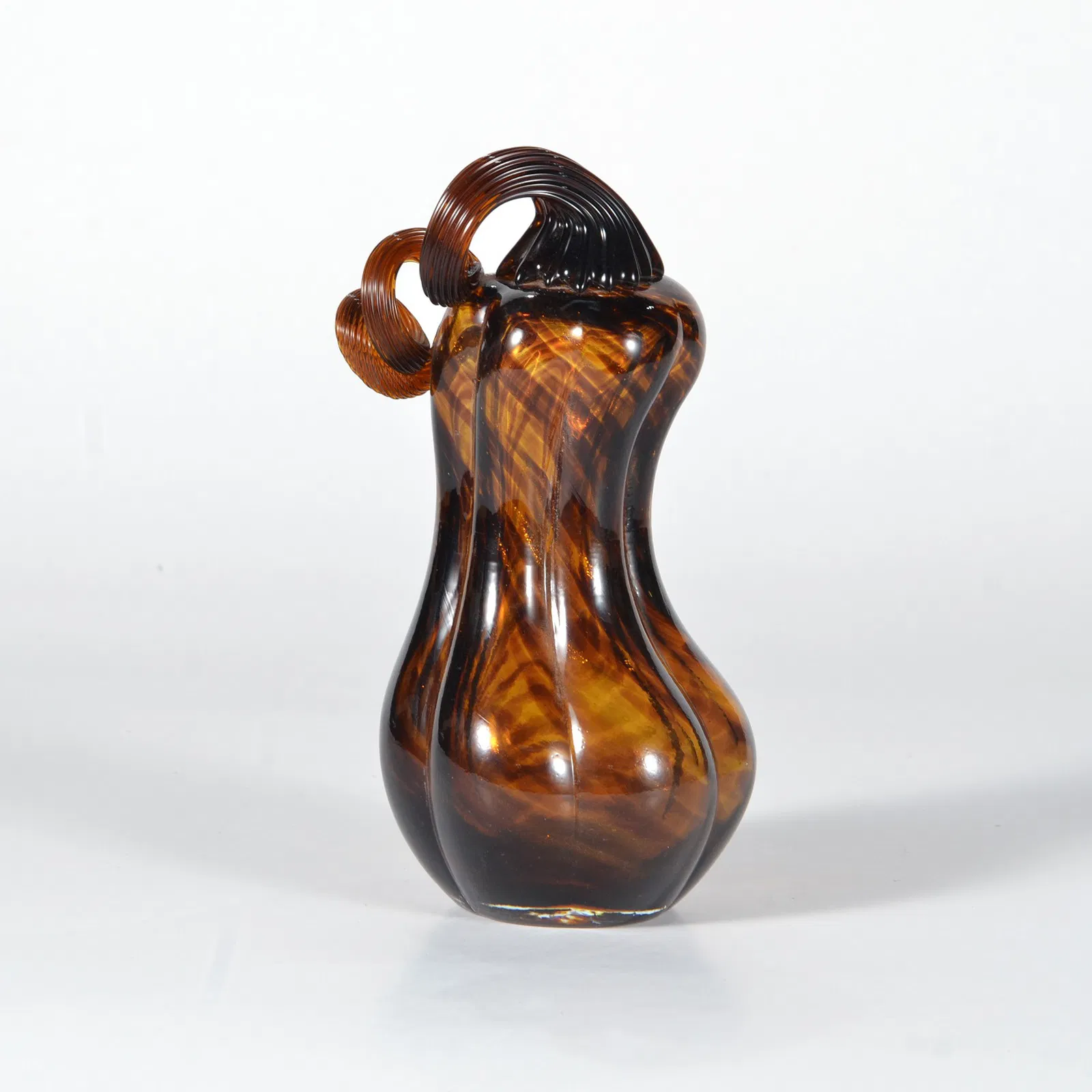 Glass Arts Crafts Handmade Decorative Glass Pumpkin Figurine