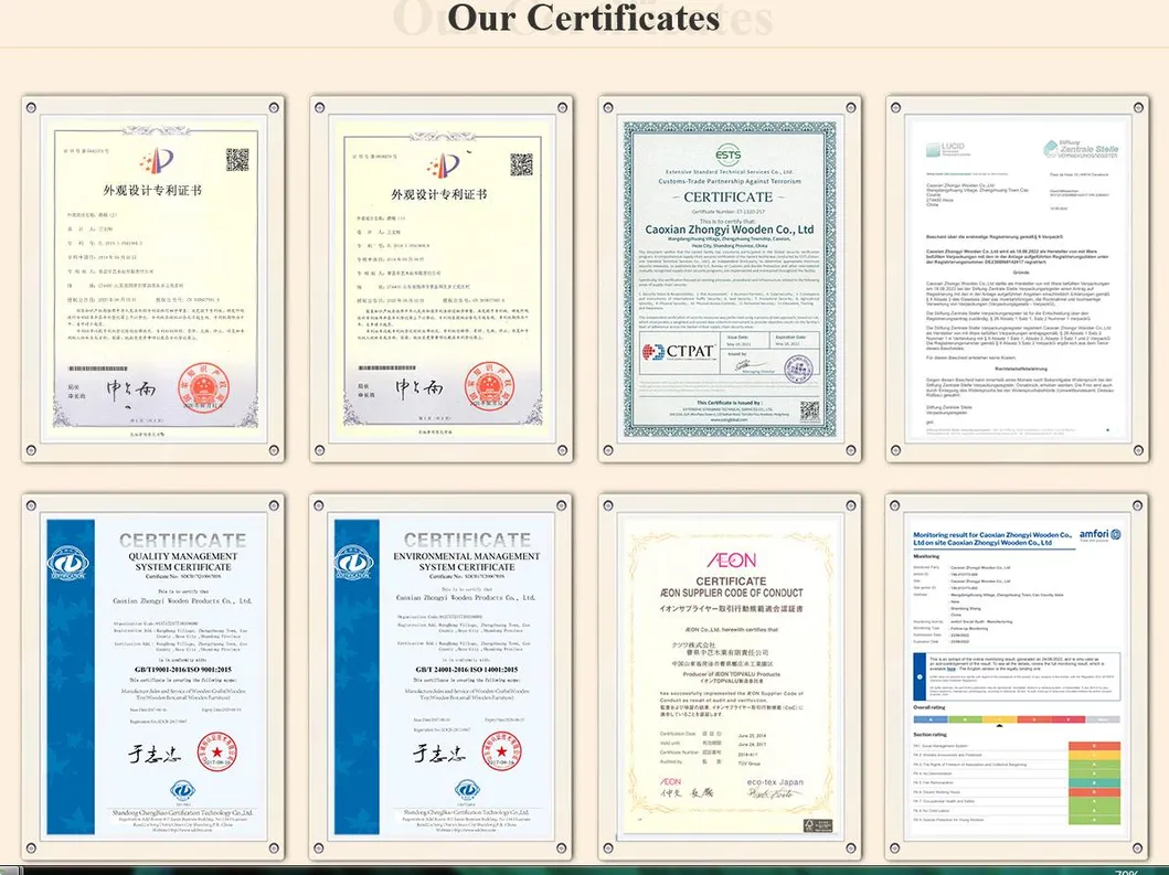 Certifications