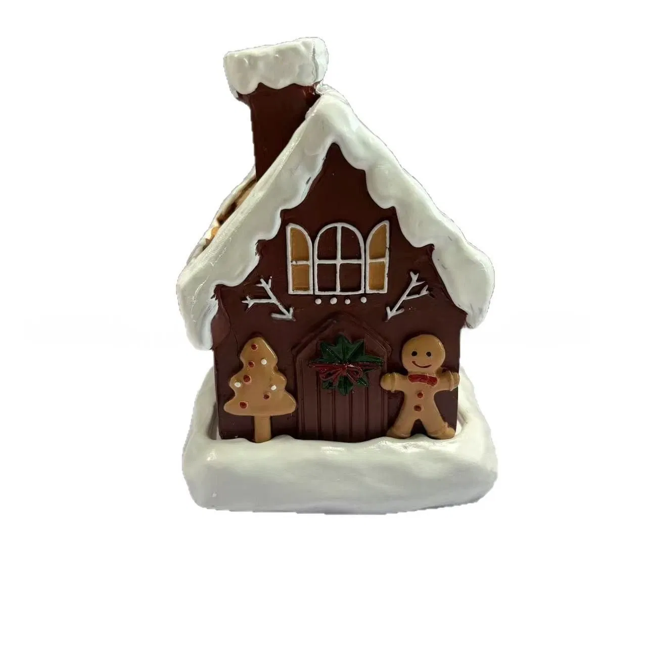 Christmas House Incense Burner Gingerbread House Aroma Burner Snowman Home Decoration Wholesale