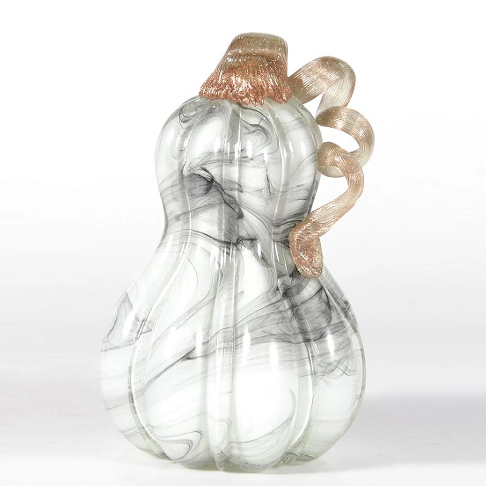 Glass Arts Crafts Handmade Blown Decorative Glass Pumpkin Figurine