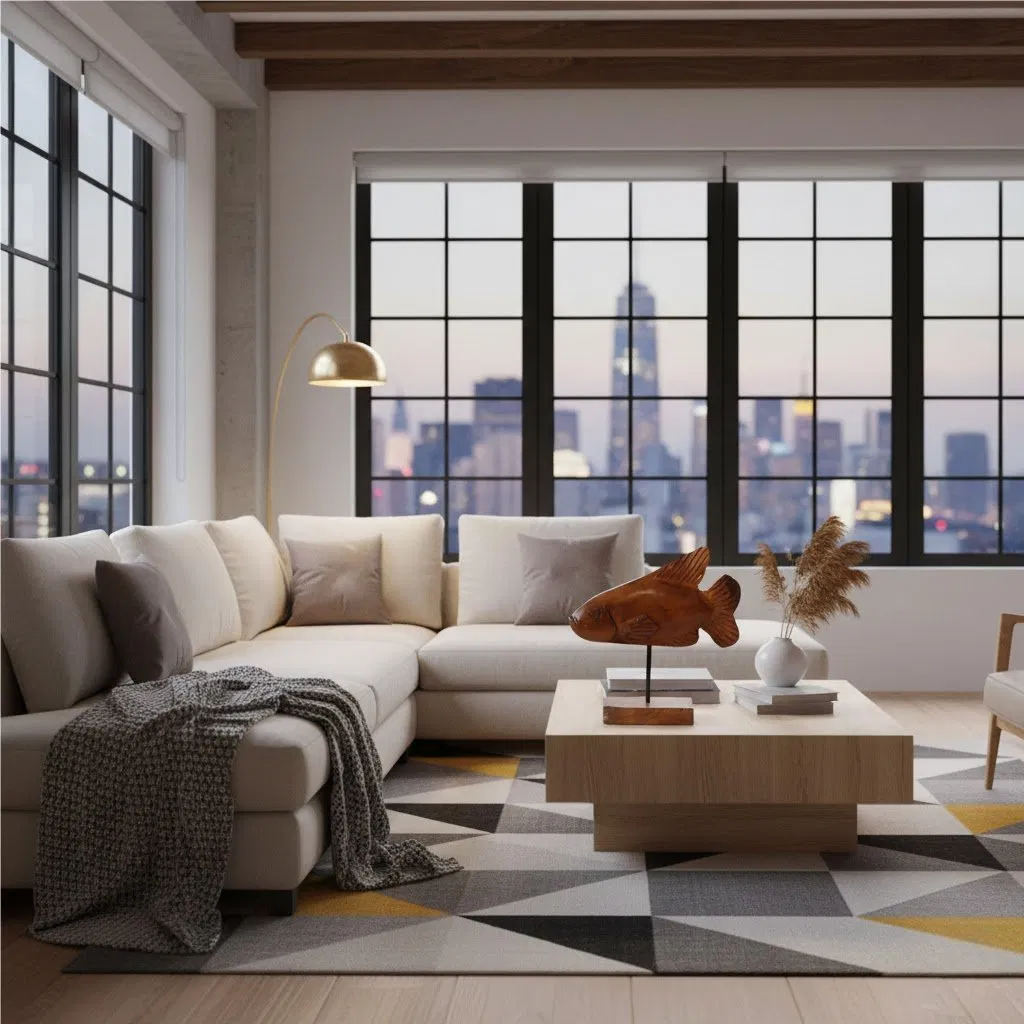 Customized Logo Fish Sculpture: Unique Artisan Accent for Coastal Homes