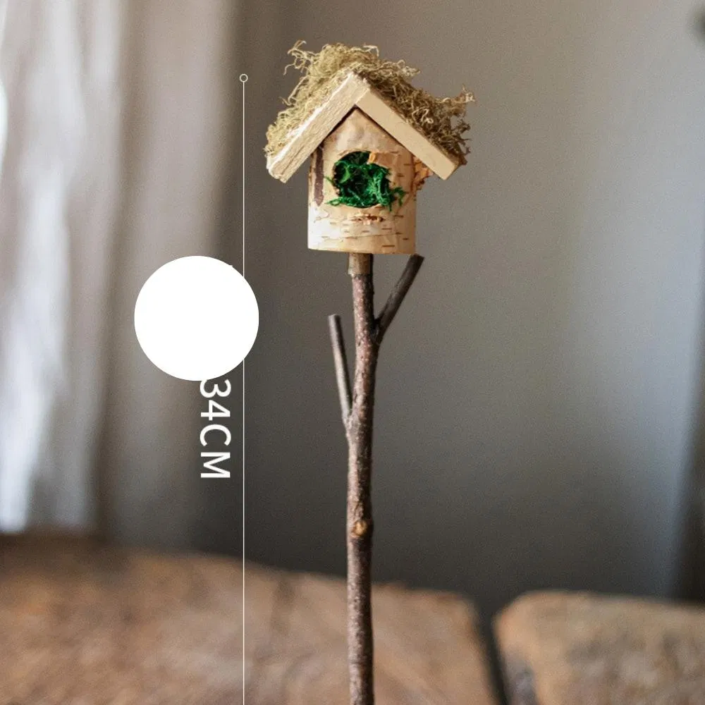 Bird House Planter Stake 5