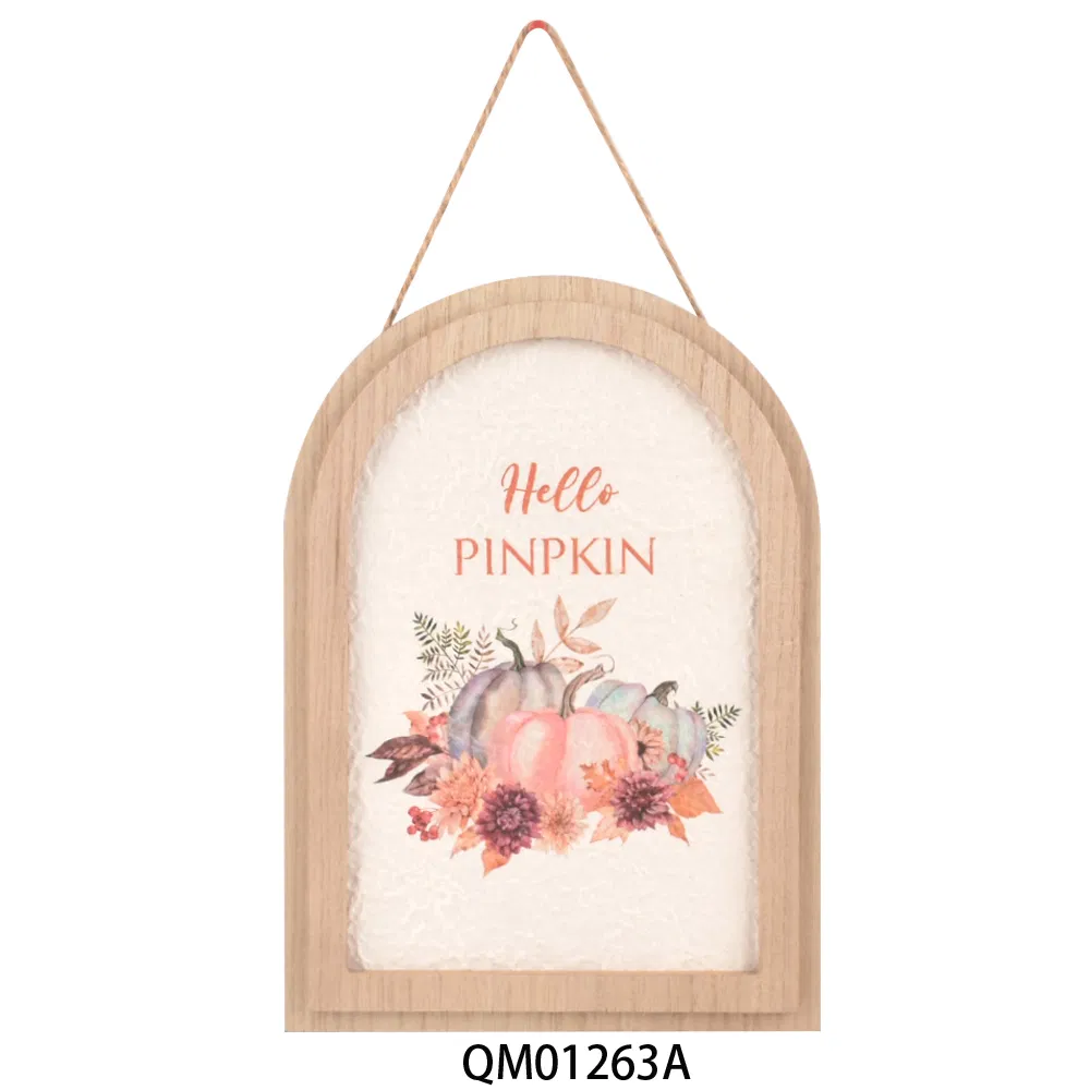 Wooden Sign Autumn Handmade 4