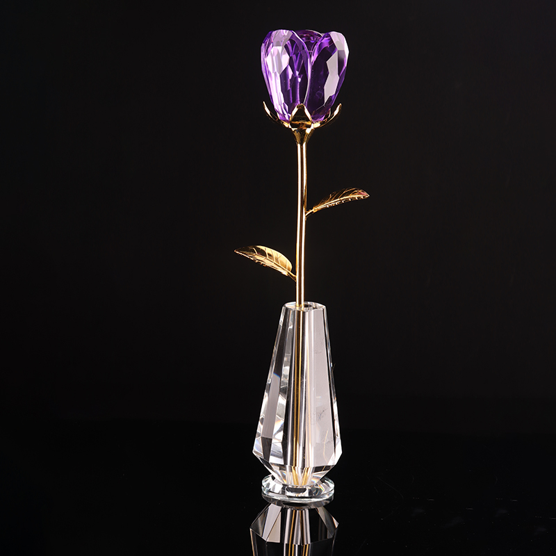 Valentine Colour Romance Crystal Rose Crystal Craft (Ks25216)