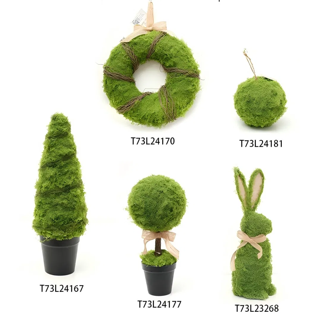 Handcrafted Moss Decor