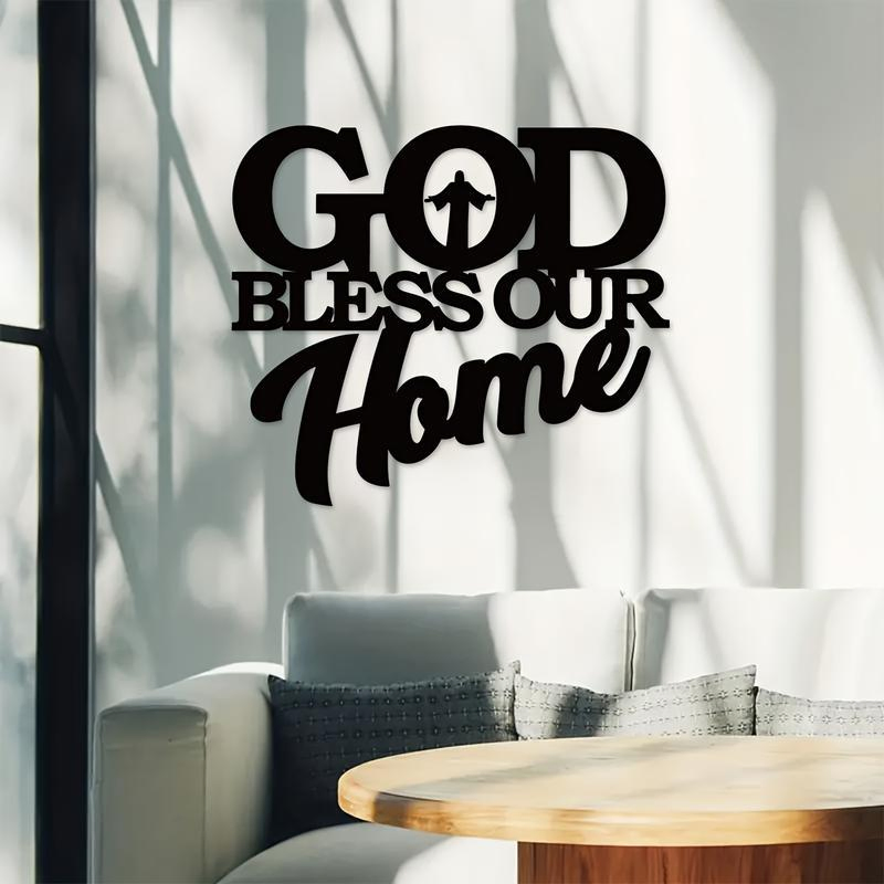 Nordic Minimalist Wrought Iron Wall Decor, Office Wall Hanging, Customizable