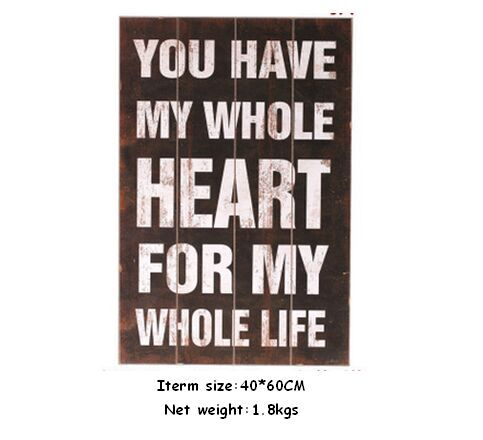 Home Decoration Wooden Plaque Wall Art Handmade Wood Crafts