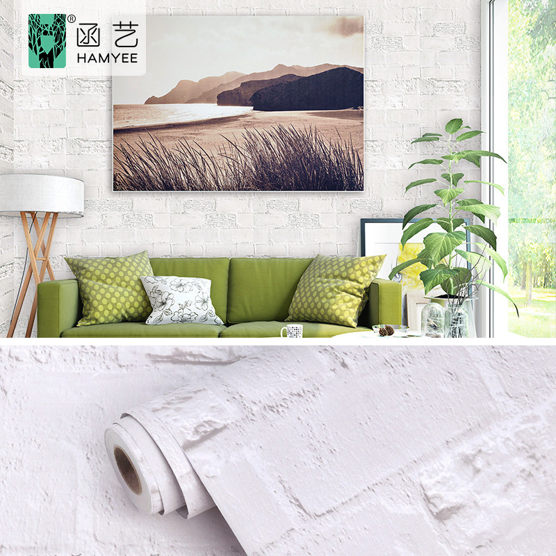 Modern 3D Wallpaper Brick Home Decorative Wall Panel Decor Sticker