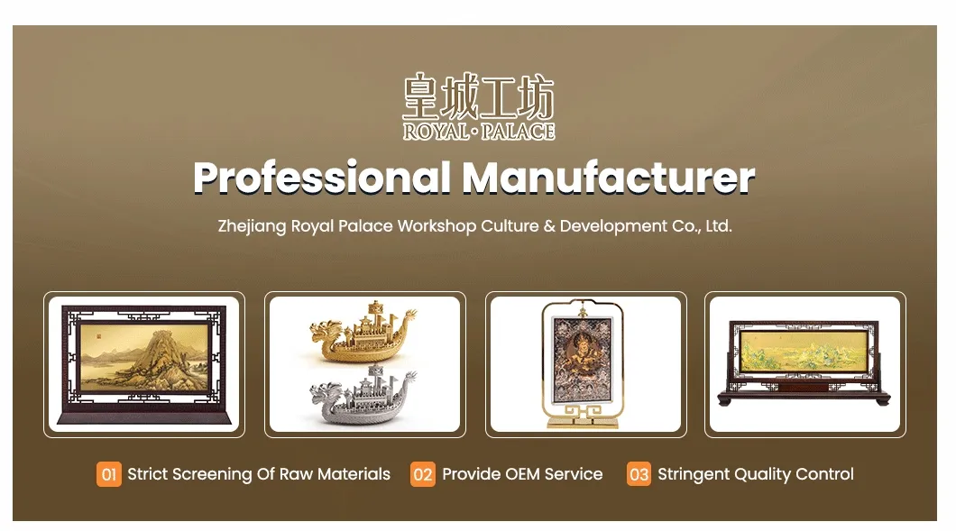 Elegant Wealth God Metal Craft