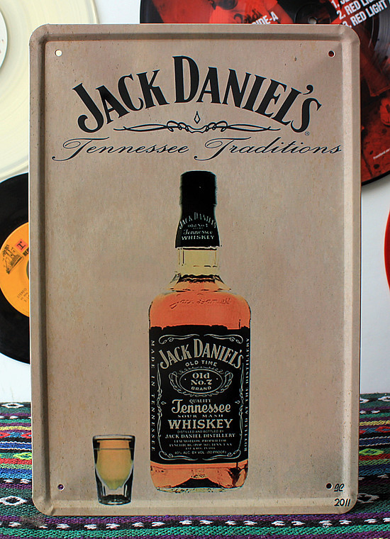 Creative Metal Wine Signs Wall Art Gifts Home Decoractive Crafts